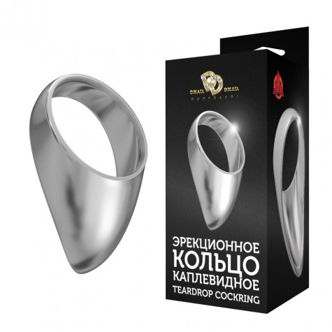 Среднее каплевидное эрекционное кольцо TEARDROP COCKRING